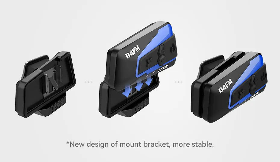 Motorcycle Bluetooth Headset - Lexin B4FM – Luxe Vision Shields Motorcycle Bluetooth Headset - Lexin B4FM – Luxe Vision Shields